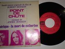 JOHNNY HALLYDAY BOF OST POINT DE CHUTE 45T BIEM RARE EXCELLENT ETAT