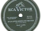 HANK LOCKLIN # 3 1958 C&W 78 It's A Little More Like Heaven (E)