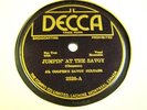 AL COOPER'S SAVOY SULTANS 78rpm on DECCA # 2526 