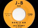 Teen Rocker 45 JAY BARRY Don't Go/Sheri J-B HEAR