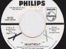 Fast Doo Wop 45 VINYL dj Copy - WHIRLWINDS - Heartbeat / At The Party