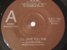 ESSENCE I'll Give You The Sunshine MODERN SOUL private TAC TOWN Tacoma WA SCARCE