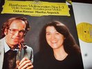 KREMER/ARGERICH : BEETHOVEN VILINSONATEN NOS. 1-3 LP 1985 DGG DIGITAL GERMANY