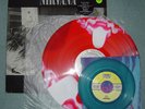 NIRVANA - BLEACH,  MEGA-RARE RED/WHITE SPLATTER VINYL 1992 REISSUE, MINT