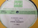 STEVE HACKETT BBC TRANSCRIPTION READING FEST 1981 GENESIS