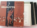 unabridged VERDI RIGOLETTO RCA red 45 record set boxed WDM 1400 libretto Italian