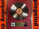 Elvis Presley From Elvis in Memphis RCA Records goldene Schallplatte gold record