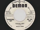 '59 W Coast R&B/R&R WILLIE HINES Young Boy/Gettin' Married DEMON M- DJ HEAR BOTH