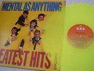 MENTAL AS ANYTHING Rare Coloured Vinyl New Zealand LP Greatest Hits Vol 1
