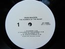 IRON MAIDEN The Number Of The Beast WHITE LABEL PROMO Kiss Motorhead AC/DC