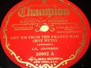 Lil Johnson Hot Nuts Get em From the Peanut Man Champion 50002 Clean Labels