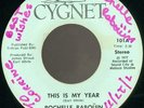ROCHELLE RABOUIN This Is RARE MODERN SOUL 45 on CYGNET STRONG VG+