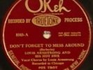 Louis Armstrong and His Hot Five, Okeh 8343 (truetone), E+
