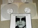 ELTON JOHN - VICTIM OF LOVE - RARE USA PROMO ONLY 4 x LP BOX SET