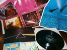PINK  FLOYD - DARK SIDE OF THE MOON  Original + 2 POSTER + 2 STICKER