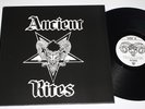 ANCIENT RITES / UNCANNY .... rare cult SPLIT-LP  samael mystifier necromantia