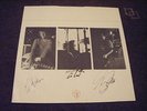 Rush - Permanent waves Inner Sleeve - Signed by all the band