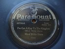 Blind Willie Davis Key to Kingdom rare prewar Paramount gospel blues 78rpm