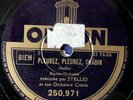 Disque 78 RPM STELLIO et Orchestre CREOLE Odeon 250.971 Pleurez, Chabin Biguine