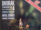 DVORAK:SYMPHONY NO.4 IN G MAJOR A. DORATI LSO MERCURY STEREO RFR-1 SR90236 NM