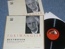 FURTWANGLER 9.Symphony BEETHOVEN 1950s ELECTROLA WALP 1286/87