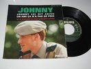 45T 437.007 JOHNNY LUI DIT ADIEU BANDE NOIR DE JOHNNY HALLYDAY /F.RICHIR
