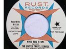 THE UNITED TRAVEL SERVICE - wind & stone b/w drumer of your mind - RUST