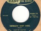 45rpm record; DAVID GATES , WALKIN & TALKIN , NICE ROCK-A-BILLY  ' 'RARE ''