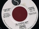 RAMONES. BLITZKREIG BOP. DJ WLP 45.1976. note spelling should be BLITZKRIEG BOP.