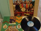 LES BEATLES RARE FRENCH LP FRANCE ODEON emi PMC 7027 S SGT PEPPER'S + INSERT