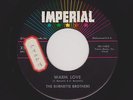 Classic '58 Rockers BURNETTE BROTHERS Warm Love/My Honey IMPERIAL M- HEAR BOTH