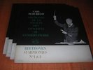 RARE 4 FRENCH LP FALP / BEETHOVEN symphonie 1,2,3,4,7,8 CARL SCHURICHT NEAR MINT