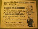 RARE ORIGINAL HIP HOP HALF FLIER THE IMPERIAL FUNK MACHINE-GRAND WIZARD THEODORE