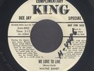 Rockabilly 45:  Wayne Raney  We Love To Love // KILLER BOPPER HIS BEST  hear