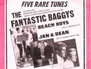 BEACH BOYS/JAN & DEAN/FANTASTIC BAGGYS - RARE CALIFORNIA COLLECTORS SERIES EP