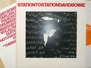original UK David Bowie Station to Station song list insert near mint