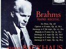 WILHELM BACKHAUS / Brahms Piano Recital / LONDON FFSS WB BB CS 6021