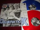 GENERATION X - RECORDED LIVE 2 x LP  RED / BLUE WAX (BILLY IDOL , SEX PISTOLS  )