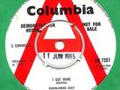 DOWNLINERS SECT:I GOT MINE/WAITING IN HEAVEN SOMEWHERE-1965 UK Columbia Demo