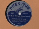 78 RPM Miles Davis Prestige 817 in V+ (Sonny Rollins, Jackie McLean)