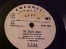 Sister O.M. Terrell - PROMO 78RPM - The Bible's Right - Columbia 21228 - VG++/NM