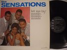 THE SENSATIONS Let Me In 1963 ARGO 4022 Mono Original Doo Wop EX