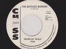 '59 Blues HOWLIN' WOLF Natchez Burning/You Gonna Wreck My Life M- DJ HEAR BOTH
