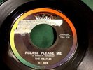 THE BEATLES RARE VJ 498 Oval 1963 45  Please Please Me / Ask Me Why