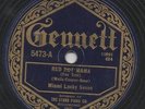 Gennett 5473 RED HOT MAMA Miami Lucky Seven HOT JAZZ Heart-Broken Rose 78 rpm