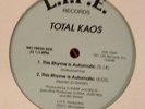 TOTAL KAOS-THIS RHYME IS AUTOMATIC-RARE RANDOM RAP
