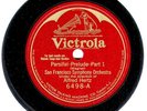 RED VICTOR ACOUSTIC SET-: HERTZ CONDUCTS PARSIFAL PRELUDE, GOOD FRIDAY (1925)