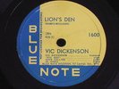 Vic Dickenson Quartet/Tenderly-Lion's Den/Blue Note 1600/N-/SCARCE TITLE/%