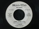 J.J. BARNES I Think I Found A Love RARE NORTHERN SOUL 45 Promo Ric-Tic