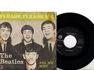 BEATLES 7'' PS Please Please Me Denmark GREEN COVER R4983 very rare Danish 45